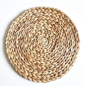 Mantel Individual de Paja Tejido a Mano de Alta Calidad, de Junco Marino Natural, Rústico y Ecológico, Decoración para Comedor, Accesorio de Vajilla para Cocina para Todas las Estaciones - Product Image 3