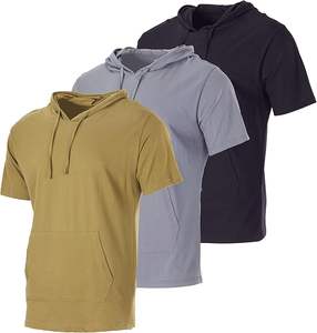 Sweat à capuche zippé pour homme, personnalisé, éco-responsable, coupe-vent, hiver, décontracté, polyester/coton, avec strass, service OEM, Pakistan - Product Image 4