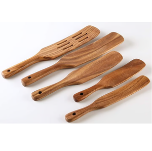 Spatule en bois pour confiture, beurre et crème, ustensile de cuisine, compatible lave-vaisselle, à prix avantageux - Product Image 2