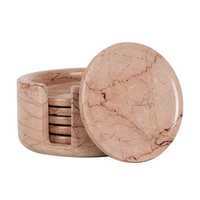 Sous-verres en marbre naturel grand format, imperméables, design moderne et minimaliste, pour villa, hôpital, décoration intérieure, cadeau