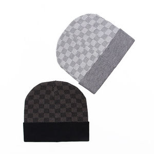 New Fashion Colors Wholesale Custom Logo Transfer Print Embroidery New Custom <b>Winter</b> Wear Knitted Cap Beanies <b>Hats</b> for <b>Men</b> Women - Product Image 1