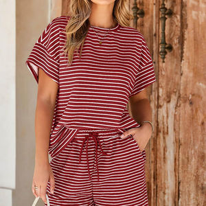 Conjunto de Dos Piezas de Algodón para Mujer, Nueva Llegada 2026, Servicio OEM, Ropa de Verano Informal para Mujer, Precio al por Mayor - Product Image 4