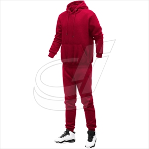 Ensemble de survêtement à capuche et Jogging en coton personnalisé pour homme, survêtement de sport, de course, de survêtement, coupe Slim, avec fermeture éclair - Product Image 2