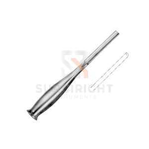 Gouge Smith Peterson Recto y Curvo de Acero Inoxidable Alemán, Instrumento Quirúrgico Ortopédico, Certificado CE Clase I, Accionamiento Manual - Product Image 1
