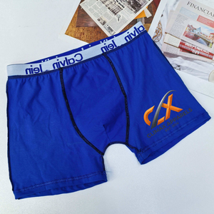 Factory Direct Men's 100% Cotton <b>Boxer</b> Briefs | Chafing-Free Active Fit Gym Underwear | ODM <b>Custom</b> Packaging Mixed Sizes - Product Image 4