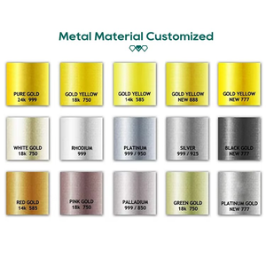 Anillo de Oro Sólido de 18K, 14K, 9K con 30 Puntos de Diamantes Cultivados en Laboratorio CVD VVS, Joyería de Lujo - Product Image 5