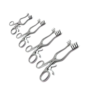 ORVIA SURGICAL INSTRUMENTS Ensemble de rétracteurs chirurgicaux vétérinaires auto-serrants en acier inoxydable pour micro-discectomie lombaire manuelle - Product Image 2