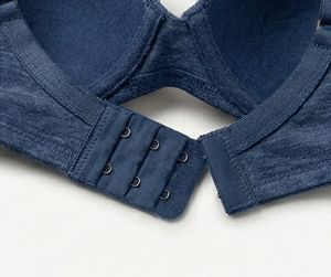 Soutien-gorge sans couture sans armatures pour femme, couleur unie, bonnets triangulaires, dos nu, bretelles non réglables, lavable en machine, en tricot de coton et élasthanne - Product Image 5