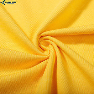 เสื้อโปโลแขนสั้นผู้ชาย สีพื้น ผ้าฝ้ายปิเก้ถัก ทรงลำลอง สีเหลือง - Product Image 6