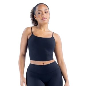 <b>Women</b> <b>Black</b> <b>Tank</b> <b>Top</b> Custom Fitted Sleeveless Workout Gym Yoga Activewear Stretch Sportswear Casual Fitness Clothing OEM - Product Image 3