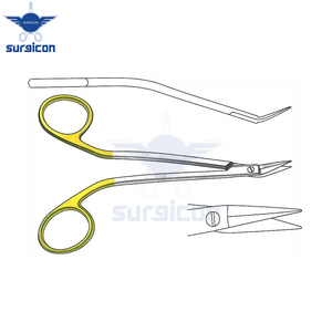 Ciseaux chirurgicaux Walter 14 cm / 5-1/2 pouces TC Gold, acier inoxydable de qualité supérieure, instrument de coupe de précision - Product Image 4
