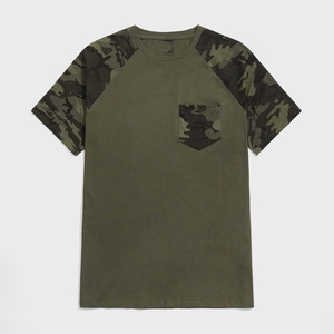 Camisetas de camuflaje para hombre, de algodón, cuello redondo, manga larga, ropa deportiva para exteriores, venta al por mayor de fábrica. - Product Image 2