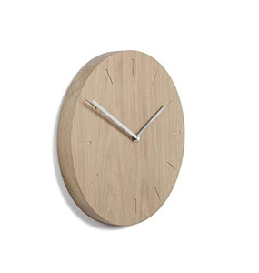 Horloge murale en bois naturel Décoration murale pour la maison et le bureau Design moderne Personnaliser la couleur du bois naturel Horloge murale BURAQ HANDICRAFT - Product Image 4