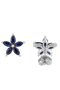 Pendiente de Rubí en Plata de Ley 92.5 KLST-30510 - Product Image 5