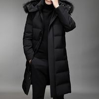 Manteau matelassé personnalisé pour homme, design moderne coupe ajustée, col montant, rembourrage thermique avant, performance hivernale durable