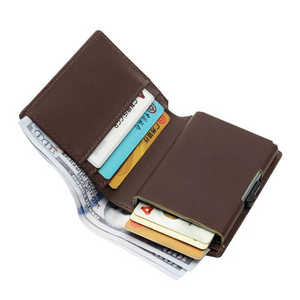 Cartera de Cuero Personalizada para Negocios y Comercio Minorista, Artesanía Premium, Protección RFID y Amplio Espacio de Almacenamiento - Product Image 2