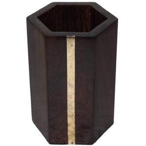 Bandeja para bolígrafos de madera 2025, nuevo diseño, organizador de escritorio de alta calidad, portalápices, decoración del hogar, oficina, artículo de regalo personalizado, portalápices - Product Image 3