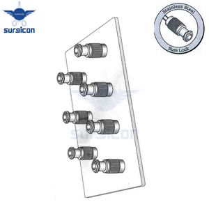 Adaptador de Transferencia de Fluidos de Precisión de Acero Inoxidable Sure Lock, Longitud 3 cm / 1-1/4 pulgadas, Conector Reutilizable para Jeringa Metálica - Product Image 4