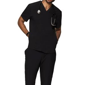 Comfortable Medical <b>Top</b> Pants Men's Scrub Suits High Quality Nursing Scrubs Uniform Custom Logo Size Color Needle Detection OEM - Product Image 6