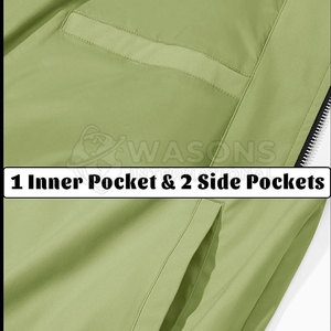 Lightweight <b>Winter</b> Bomber Jacket for Men Comfortable Fit Hooded Stand Windproof Stylish Urban Outerwear Soft Polyester Fabric - Product Image 5