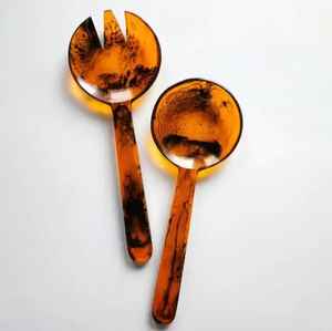 Cucharas de Resina para Servir, Juego de Cubiertos Hechos a Mano para el Hogar, Nuevos Accesorios de Cocina, Cubertería, Vajilla, Servidor para Ensaladas - Product Image 4