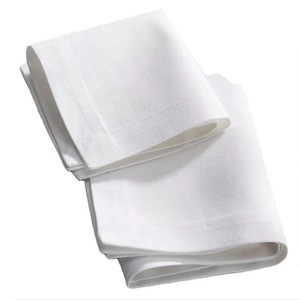 Serviettes réutilisables classiques 100% coton 60x60cm, teintes unies, pour la maison et la restauration - Product Image 3