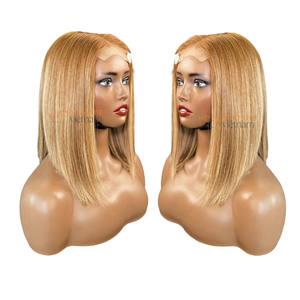Hot Selling Human Hair Extensions <b>Wig</b> 2x4 Closure Bob <b>Wigs</b> <b>for</b> <b>Black</b> <b>Women</b> Raw Vietnamese Hair <b>Wigs</b> Pre-Pluck Wholesale - Product Image 1