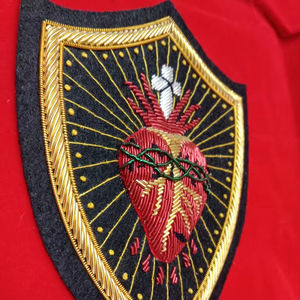 Parches Bordados a Mano, Hechos a Mano, con Hilos Metálicos, para Coser - Product Image 1