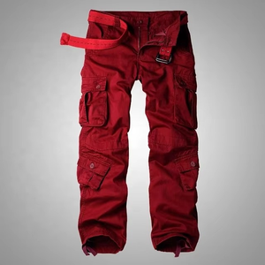 Pantalones de Camuflaje para Hombre, Pantalones Cargo con Bolsillos Tridimensionales, Pantalones Casuales Holgados con Múltiples Bolsillos para Hombre, Talla Grande - Product Image 2