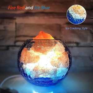 Lampe d'Ambiance au Sel RGB la Plus Vendue, Lampe d'Ambiance au Sel RGB en Cristal Naturel, Décoration d'Intérieur, Lampe d'Ambiance au Sel RGB - Product Image 2