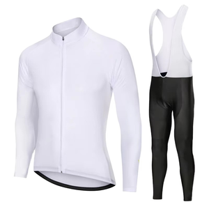 Ensemble de maillot de cyclisme pour hommes personnalisé OEM ODM, séchage rapide, respirant, en maille, tenue de cyclisme performante, maillot et short de vélo - Product Image 6