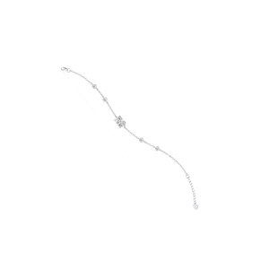 REYES Fine Jewelry Classic 925 Sterling <b>Silver</b> GRA Certified Moissanite Link Chain <b>Bracelets</b> Wedding Gift Jewellery for Women - Product Image 4