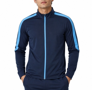 <b>Men</b> <b>Track</b> <b>Jacket</b> Custom Color Athletic Comfortable Breathable Stylish Premium Athletic Training Tracksuit Stylish Sportswear - Product Image 1