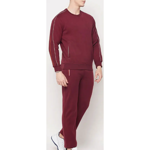 Conjunto Unisex de 2 Piezas para Maternidad, Sudadera Cortavientos y Pantalones Acampanados, 240 Gsm, Felpa de Algodón Orgánico, Ecológico - Product Image 4