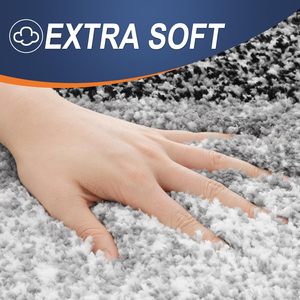 Hot Selling 17"x24" Microfiber Bath <b>Mat</b> Super Absorbent Non-Slip Floor Thick Plush Shaggy Tufted <b>Bathroom</b> Rug Washable Hotel - Product Image 3