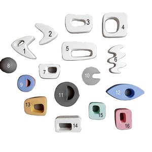 Bouton de forme unique pour armoires, tiroirs et armoires Bouton de designer élégant pour la cuisine à domicile ou les meubles de bureau avec un look moderne - Product Image 1