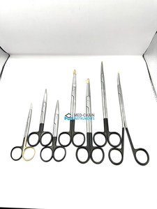 Juego de Tijeras para Cirugía Plástica y Lifting Facial, 7 Piezas, Instrumentos Quirúrgicos Cosméticos Faciales de Acero Inoxidable Reutilizables, Certificación CE ISO - Product Image 6