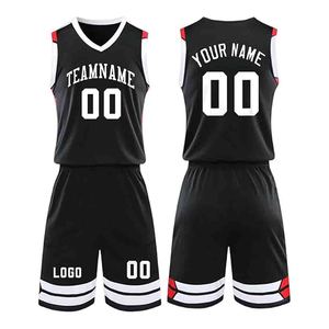Tenues de basketball pour l'extérieur : maillots et shorts personnalisables avec nom, numéro et logo d'équipe – Maillots de basketball pour jeunes, hommes et femmes - Product Image 3