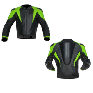 Chaqueta de Motocicleta de Cuero Genuino de Alta Calidad, Chaqueta de Cuero Personalizada para Motocicleta, Transpirable, Diseño Profesional, Hecha en Pakistán - Product Image 6