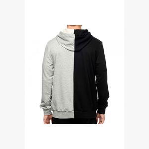 Sudadera con Capucha Personalizada XS XL 100% Algodón con Estampado de Diseñador, Estilo Media Luna, Forro Polar de Invierno, Lisa Teñida, para Hombre - Product Image 3