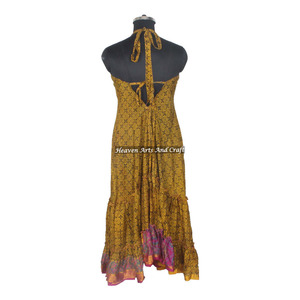Novedades 2026: Vestidos de Seda Estilo Bohemio para Mujer, Estampado Floral, Talla Única, Vestido para Chicas, Ropa de Playa, Elegante Estilo Ibiza - Product Image 4