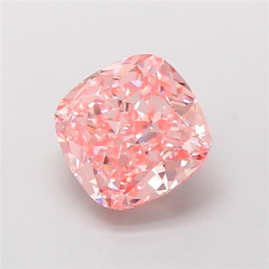 MANYA JEWELS เพชรทรงคุชชั่นสีชมพูสดใส น้ำหนัก 1.59 กะรัต เกรด VVS2 รับรองโดย IGI เพชร CVD สำหรับเครื่องประดับดีไซเนอร์ - Product Image 4