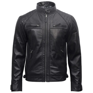 Chaqueta de cuero para motocicleta para hombre, nueva llegada, para motociclismo y carreras, precio de fábrica, precio razonable, chaquetas de cuero. - Product Image 3