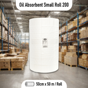 Rouleau absorbant pour huile, petit format, 200 g/m², en polypropylène, pour le contrôle des déversements d'hydrocarbures, produits chimiques, usage industriel, maritime, OEM - Product Image 2