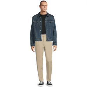 Chaqueta Vaquera de Diseño y Color Personalizables de Proveedores de Alta Calidad, Chaquetas Vaqueras para Hombre, Chaquetas de Tela de Algodón Resistente - Product Image 4