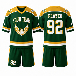 Trending Custom Printed Lacrosse Teamwear Sublimation Jersey Moisture Wicking Eco-Friendly Breathable Lacrosse Uniform Factory - Product Image 1