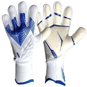 Guantes de Portero de Fútbol de Látex a Precio de Mayoreo, Impermeables, Transpirables, Profesionales, de Color Sólido, para Exteriores, con Dedos Completos - Product Image 1