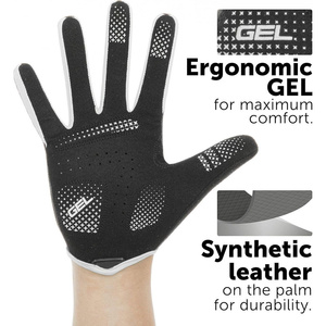 Gants de cyclisme en polyester pour hommes et femmes, pour VTT et tout-terrain, en gros, en promotion - Product Image 5