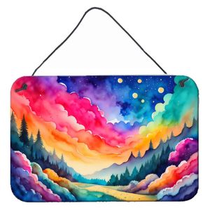 Dusty Miller Color Aluminum Metal Sign New Multicolor Wall Door Hanging <b>Prints</b> <b>for</b> Kitchen Bar <b>Bathroom</b>-Home Decor 8HX12W - Product Image 1