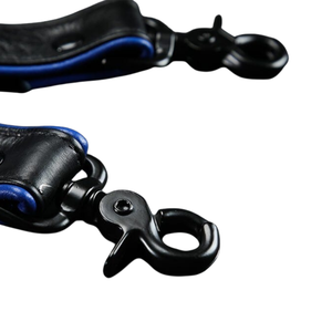 Arnés de Pierna de Cuero para Hombre, Azul, Correa Ajustable, Cuero Premium, Ropa de Club - Product Image 4